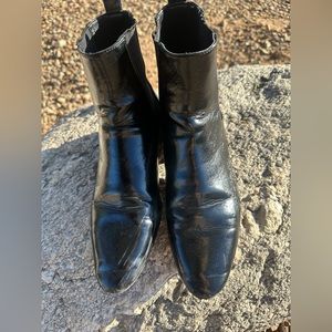 Zara Basic Black Booties